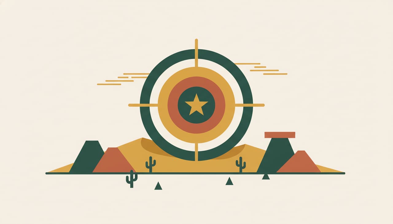 Winning affluent local customers: a refined target bullseye with a centred star